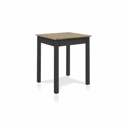 smart Esstisch 60x67 cm Asteiche, kompakter Küchentisch, Esszimmertisch aus Holzwerkstoff, Kleiner moderner Tisch für bis zu 4 Personen Asteiche Eckig 60x67 cm Angebot bei HelloDeals