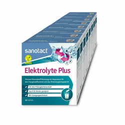 sanotact Elektrolyte Plus (160 Beutel) • Elektrolyt Pulver für Flüssigkeitshaushalt • Kalium & Magnesium für Elektrolytgleichgewicht • 100% Vegan • Hydration • Mit Orangengeschmack Orange 6 g (160er Pack) Angebot bei HelloDeals