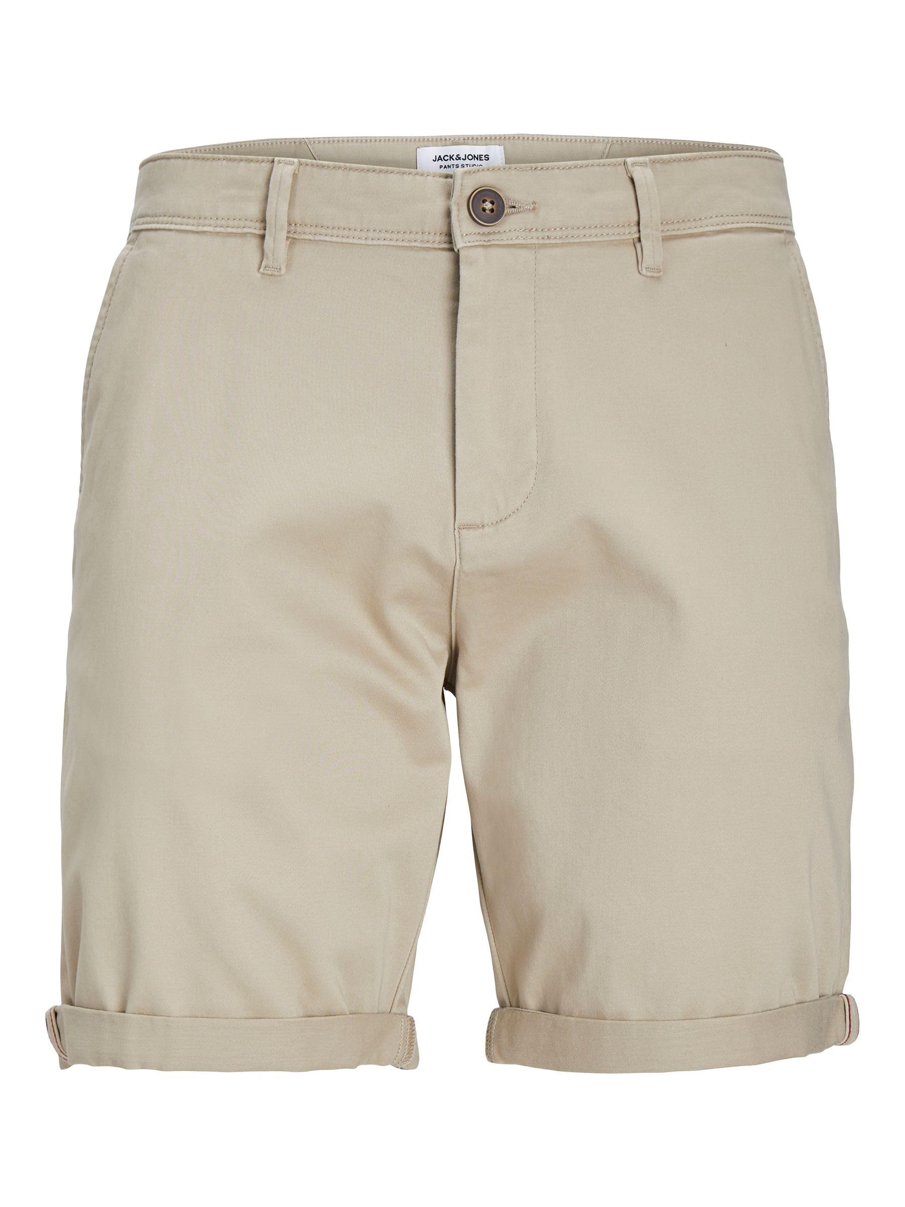 JACK & JONES Male Chino Shorts Regular Fit Chino Shorts XL Crockery Angebot bei HelloDeals