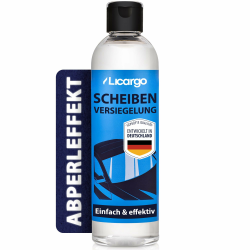 LICARGO® Scheibenversiegelung Auto - extremer Abperleffekt für klare Sicht - Glasversiegelung Auto für wasserabweisende Scheiben - Regenabweiser Autoscheiben mit Lotuseffekt (250ml) Scheibenversiegelung 250ml Angebot bei HelloDeals