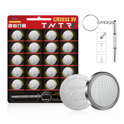 20 CR2032 Batterien 3V Lithium Knopfzellen mit Schraubendreher - CR2032 Knopfzellen für Auto-Schlüsselanhänger, Uhren, Taschenrechner.batterien cr 2032,knopfzellen cr2032,knopfzelle cr2032 Angebot bei HelloDeals