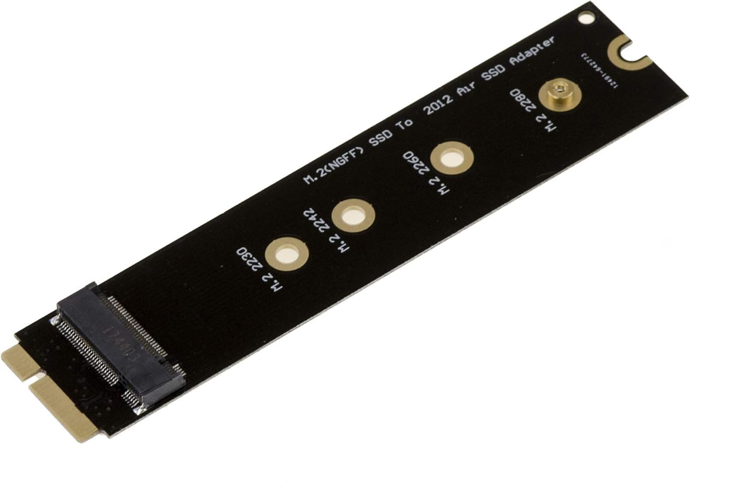 KALEA-INFORMATIQUE Adapter M2 auf MAC 2012, um EIN M.2-SSD anstelle des originalen 8+18-poligen SSD auf Mac MD224 MD223 MD231 MD232 zu montieren. Lange Version mit Schraubendreher. Angebot bei HelloDeals