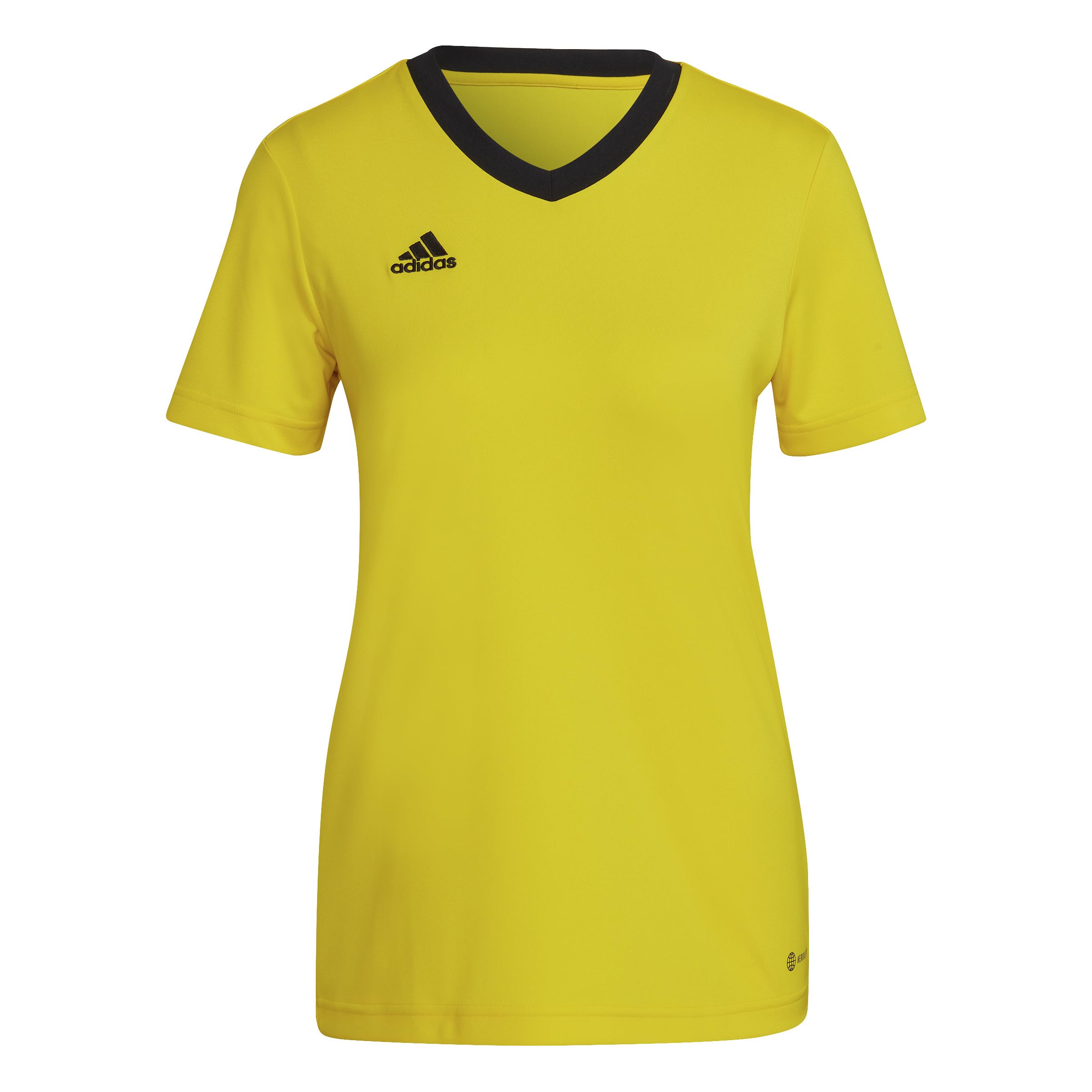 adidas Damen Entrada 22 T-Shirt T-Shirt (1er Pack) S Team Yellow / Black Angebot bei HelloDeals