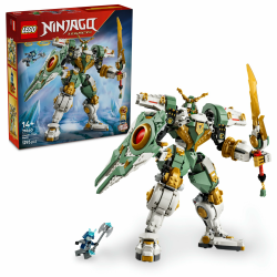 LEGO NINJAGO 15-jähriges Jubiläum: Lloyds Titan-Mech - Ninja Action Spielzeug mit sammelbarer Minifigur, Schild und Schwert - nostalgisches Geschenk für Jungen ab 14 Jahren und erwachsene Fans - 71860 Angebot bei HelloDeals