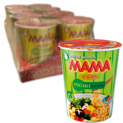 MAMA - Instantnudeln Gemüse Becher - Multipack (8 X 70 G) Angebot bei HelloDeals