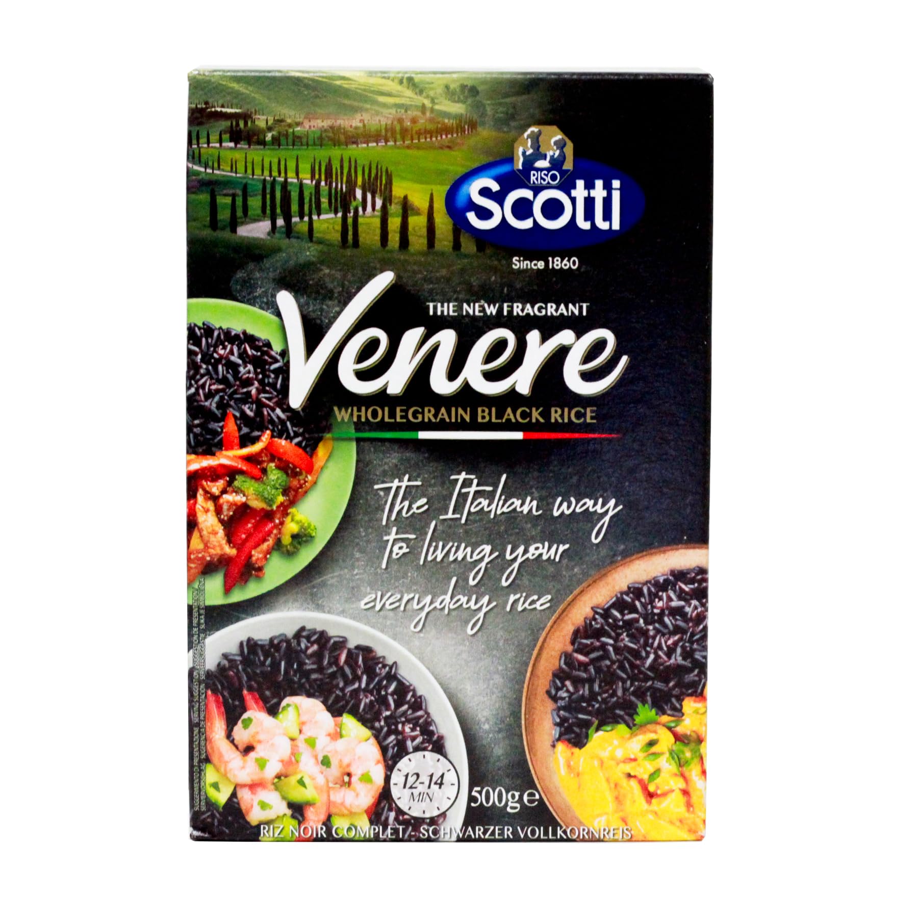 Scotti Schwarzer Vollkornreis Riso Nero Venere 500 g Angebot bei HelloDeals