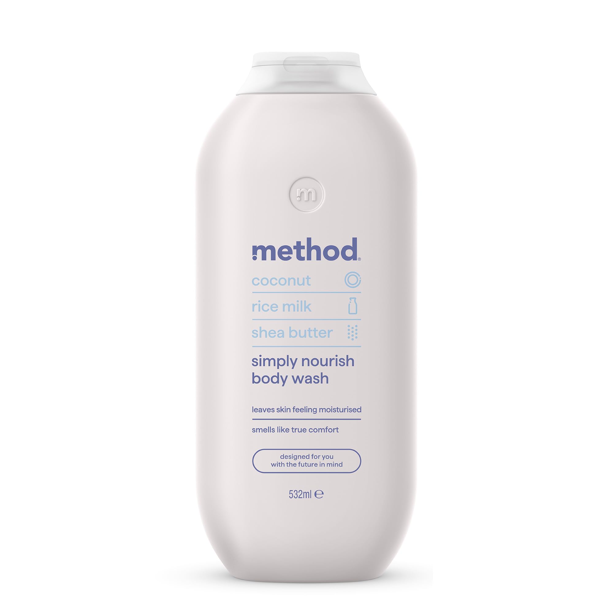 Method Duschgel, Simply Nourish, Kokosnuss, Reismilch und Sheabutter, 1 Stück, 532 ml Grey 532 ml (1er Pack) Angebot bei HelloDeals
