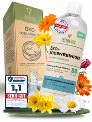 Heldengrün® Öko Bodenreiniger für Wischroboter [FRÜHLINGSFRISCHE & BLÜTENDUFT] Dermatologisch getestet - Wischroboter Reinigungsmittel - Streifenfrei & schaumarm - Reiniger Wischroboter Frühlingsfrische & Blütenduft 1 l (1er Pack) Angebot bei HelloDeals