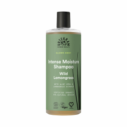 Urtekram Shampoo - Wild Lemongrass - Intense Moisture - 500 ml, Vegan, Biologisch, Natürlichen Ursprungs Angebot bei HelloDeals