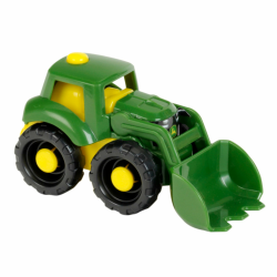 Theo Klein 3960 John Deere Traktor, 1:50 I Stabiles Sandkasten-Fahrzeug I Aus robustem, recyclebarem Kunststoff I Spielzeug für Kinder ab 18 Monaten Angebot bei HelloDeals