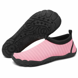 Mishansha Herren Damen Badeschuhe rutschfeste Schnelltrocknende Leicht Wasserschuhe Gr.36-46 42 EU Rosa Angebot bei HelloDeals