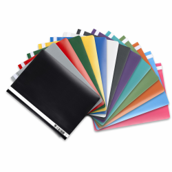 Oxford Schnellhefter A4 aus Kunststoff, farbig sortiert, 14 Farben, 14 Stück 1 Packung Klassisch 14 Farben Angebot bei HelloDeals