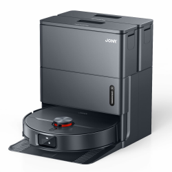 JONR X1 Max 20000 Pa Ultra Saugkraft Roboterstaubsauger mit Wischfunktion, 30 mm Hindernis, 75 °C Warmwasserreinigung, 45 °C Warmluft Trocknung, KI-Hindernisvermeidung & 360° Navigation. Angebot bei HelloDeals
