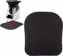 Gleitbrett für Thermomix TM6 TM5 TM31 TM21, Schwarze Küchen-Schiebematte zum leichten Bewegen für schwere Küchengeräte, Rutschfeste Unterlage und Zubehör für Thermomix Küchenmaschinen (Schwarz) Angebot bei HelloDeals