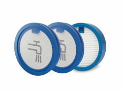 AEG Performance Kit Filter für Akku Staubsauger AP6 und AP82 Modelle/Filtersystem aus 2x Vormotorfilter, 1x Hygienefilter/waschbar/Blau-Weiß / ESKW6 ESKW6 Performance Filterset Angebot bei HelloDeals