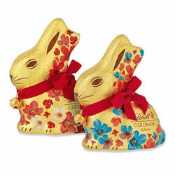 Lindt Schokolade GOLDHASE Blumen Edition | 8 x 100 g GOLDHASE | Premium Vollmilch-Schokolade in Hasenform zu Ostern | Osterschokolade | Schokoladengeschenk | Schokoladenhase | Osterhase Angebot bei HelloDeals