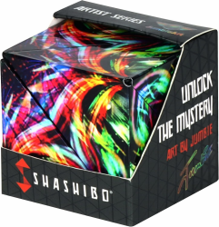 Shashibo Formwechsel-Box – Preisgekrönter, patentierter Zappelwürfel mit 36 Seltenerdmagneten – lässt Sich in über 100 Formen verwandeln (Cosmic Surfer) Artist Series - Cosmic Surfer 1 Angebot bei HelloDeals