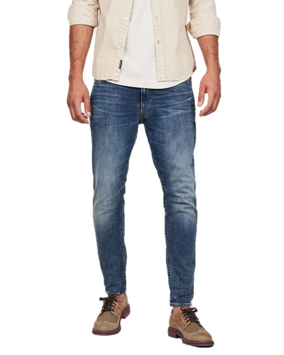 G-Star Herren D-STAQ 3D Slim Jeans 30W / 34L Blau (Medium Aged D05385-8968-071) Angebot bei HelloDeals