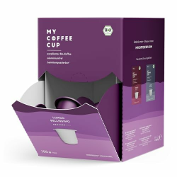 My Coffee Cup – MEGA BOX LUNGO BELLISSIMO – BIO-KAFFEE I Kaffeekapseln für Nespresso®³Kapselmaschinen I 100% heim- und gartenkompostierbare – 0% Alu (100 Kapseln) Angebot bei HelloDeals