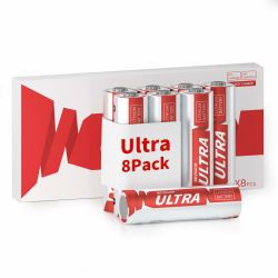 BEVIGOR AA Lithium Batterien 8 Stück, 1.5V 3500mAh High Capacity AA Batterien, Nicht Wiederaufladbare AA-Batterien, Geeignet Für eine Vielzahl von Haushaltsgeräten, Sicherheitsausrüstung Ult Lithium AA Angebot bei HelloDeals