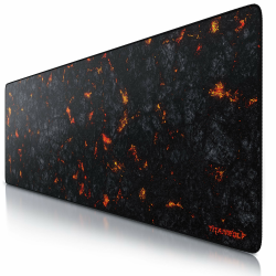TITANWOLF Übergröße Mauspad Gaming Titanwolf 1200x400mm, XXXL Mousepad groß mit Motiv, Tischunterlage Large Size, verbessert Präzision und Geschwindigkeit Lava Angebot bei HelloDeals