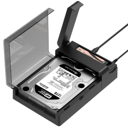 SABRENT M.2 SSD & HDD Festplatten Dockingstation, NVME Gehäuse Festplattengehäuse, 2,5" 3.5" SATA & M2 Dock, Werkzeuglos USB C 10Gbps Docking Station mit Offline Klonen, M 2 Kühlkörper (DS-UFNC) NVMe M.2 + 2.5"/3.5" SSD Angebot bei HelloDeals