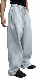 CLOAKA Jogginghose Herren Baumwolle Mode Sweatpants Elastische Kordelzug Baggy Jogginghose Herren Lang Casual Trainingshose Grau L Angebot bei HelloDeals