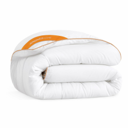 SONGMICS HOME Bettdecke, 200 x 135 cm Steppdecke, Steppbettdecke mit 8 Schlaufen, 300 GSM Decke, Einzelbettdecke, mit Karosteppung, wolkenweiß TDC011W01 200L x 135B cm Angebot bei HelloDeals