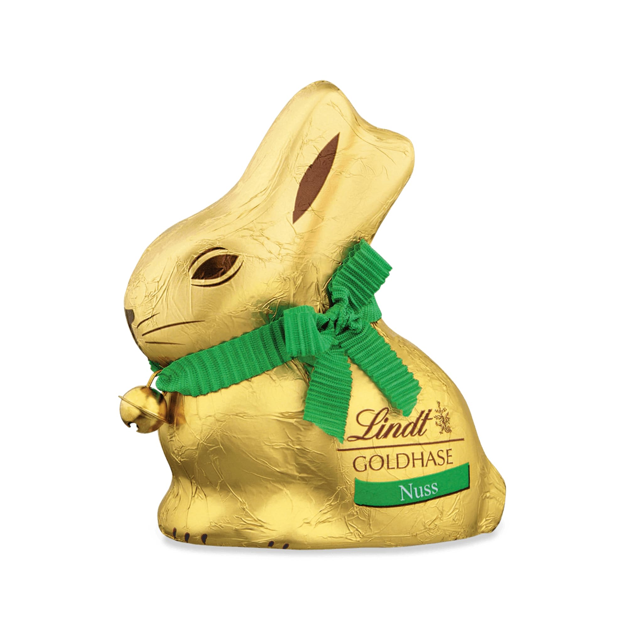 Lindt Schokolade GOLDHASE | 4 x 100 g | Vollmilch-Nuss-Schokolade in Hasenform zu Ostern | 20 % Haselnuss-Anteil | Osterschokolade | Schokoladengeschenk | Schokoladenhase | Osterhase GOLDHASE Nuss, 100g Angebot bei HelloDeals