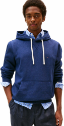 Tommy Hilfiger Herren ESS Seasonal Fleece Hoody Mw0mw39997 Kapuzenpullover (1er Pack) M Blue (Heathered Blue) Angebot bei HelloDeals