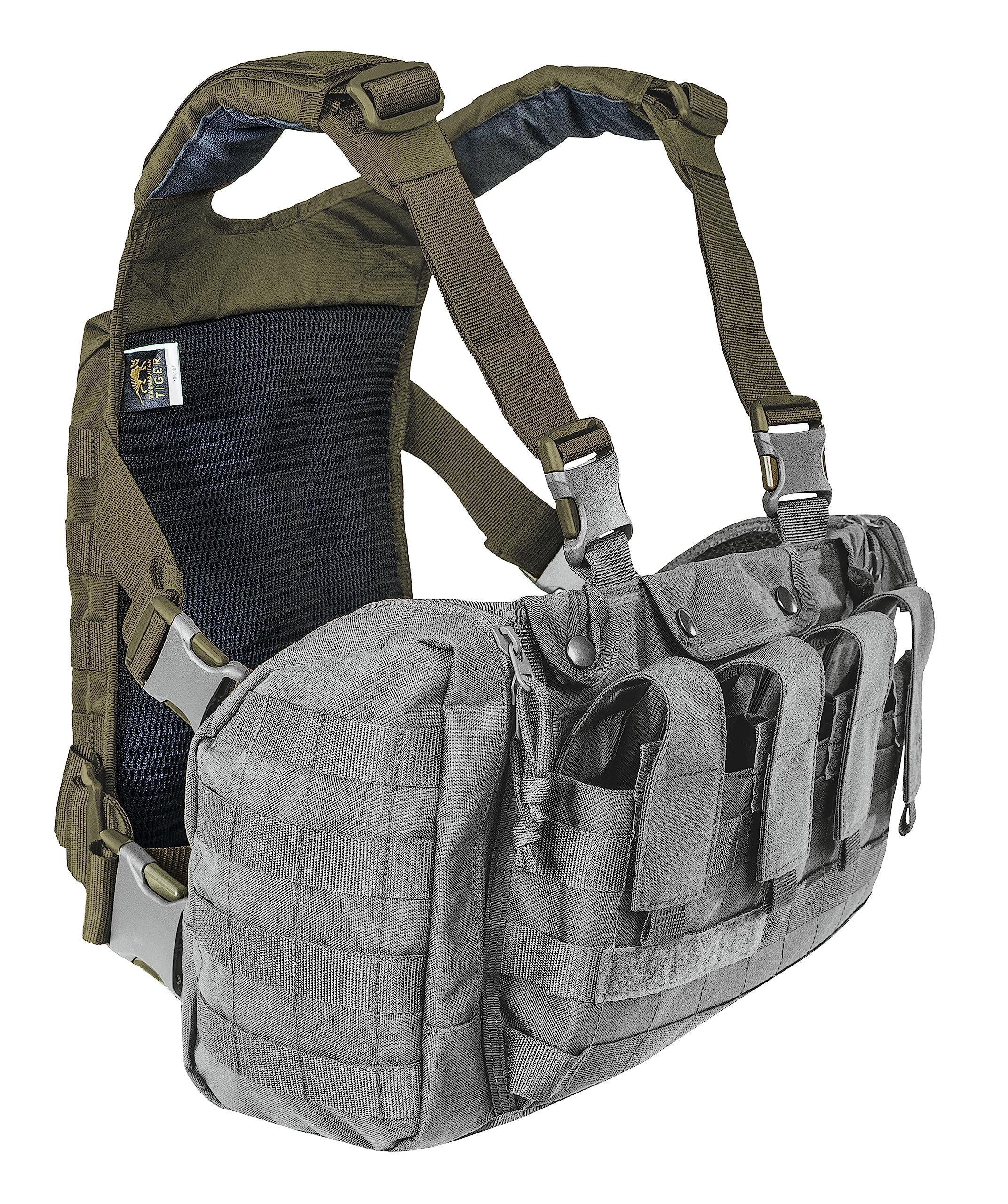 Tasmanian Tiger Trooper Back Plate Oliv Angebot bei HelloDeals