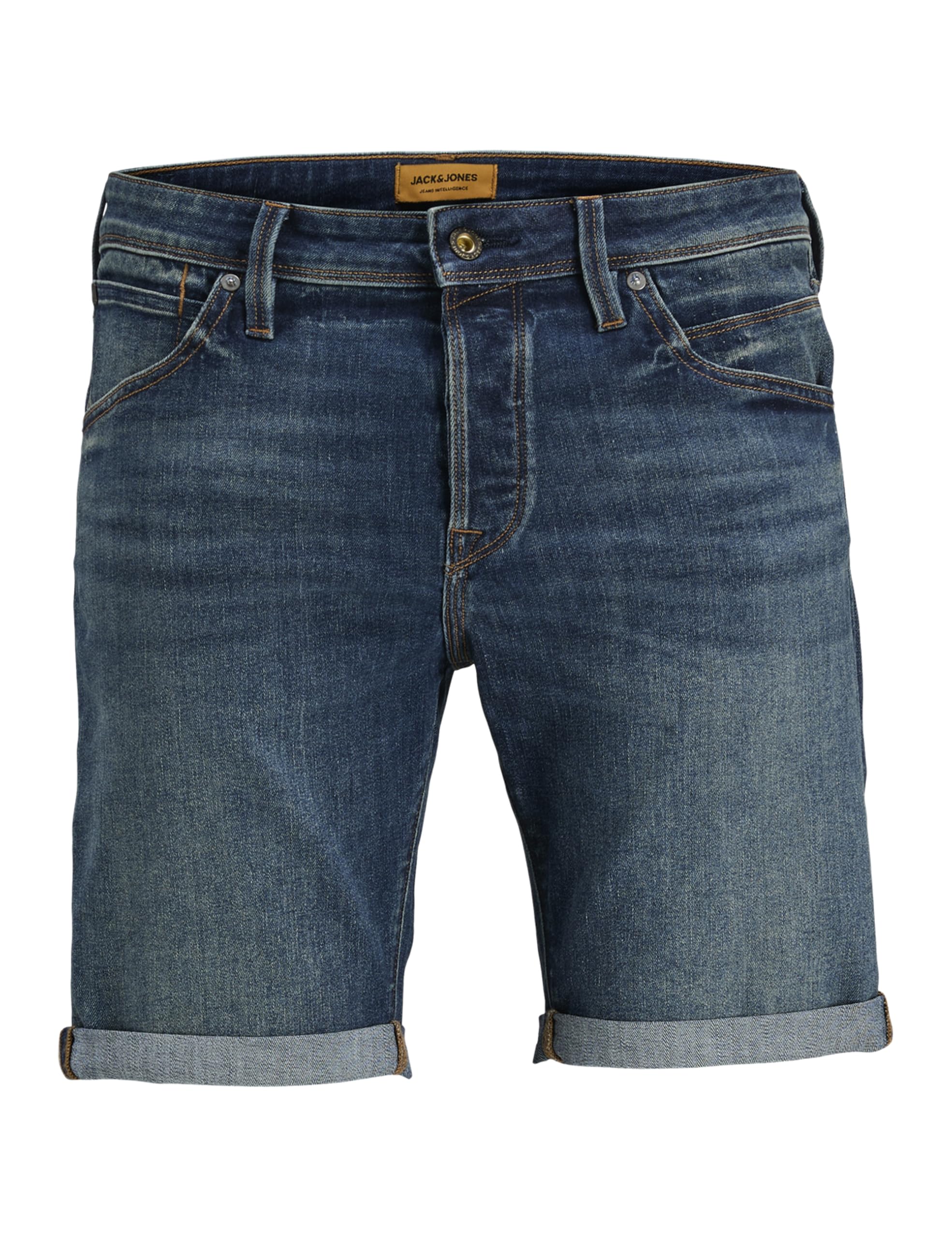 JACK & JONES Male Jeans-Shorts Regular Fit Jeans-Shorts XL Blue Denim/Pack:am 311 Angebot bei HelloDeals