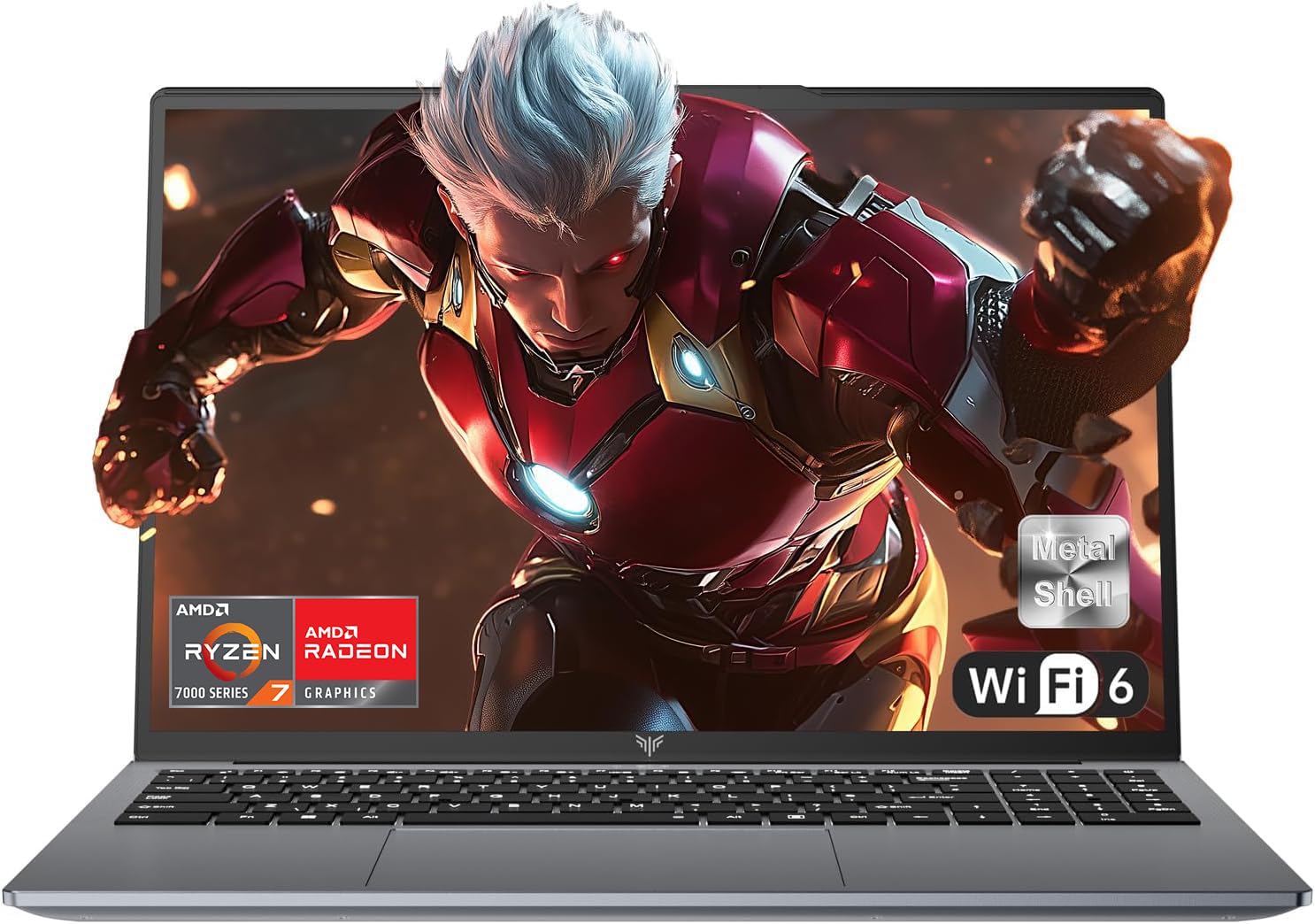 ACEMAGIC Laptop 16 Inch FHD Display,A-MD Ryzen 7 7730U,16 Thread,4.5GHz,16GB DDR4 512GB SSD M.2,Metallgehäuse Computer,Backlit Keyboard,WiFi 6, BT5.2, HDMI, Typ C,hohe Leistung Angebot bei HelloDeals