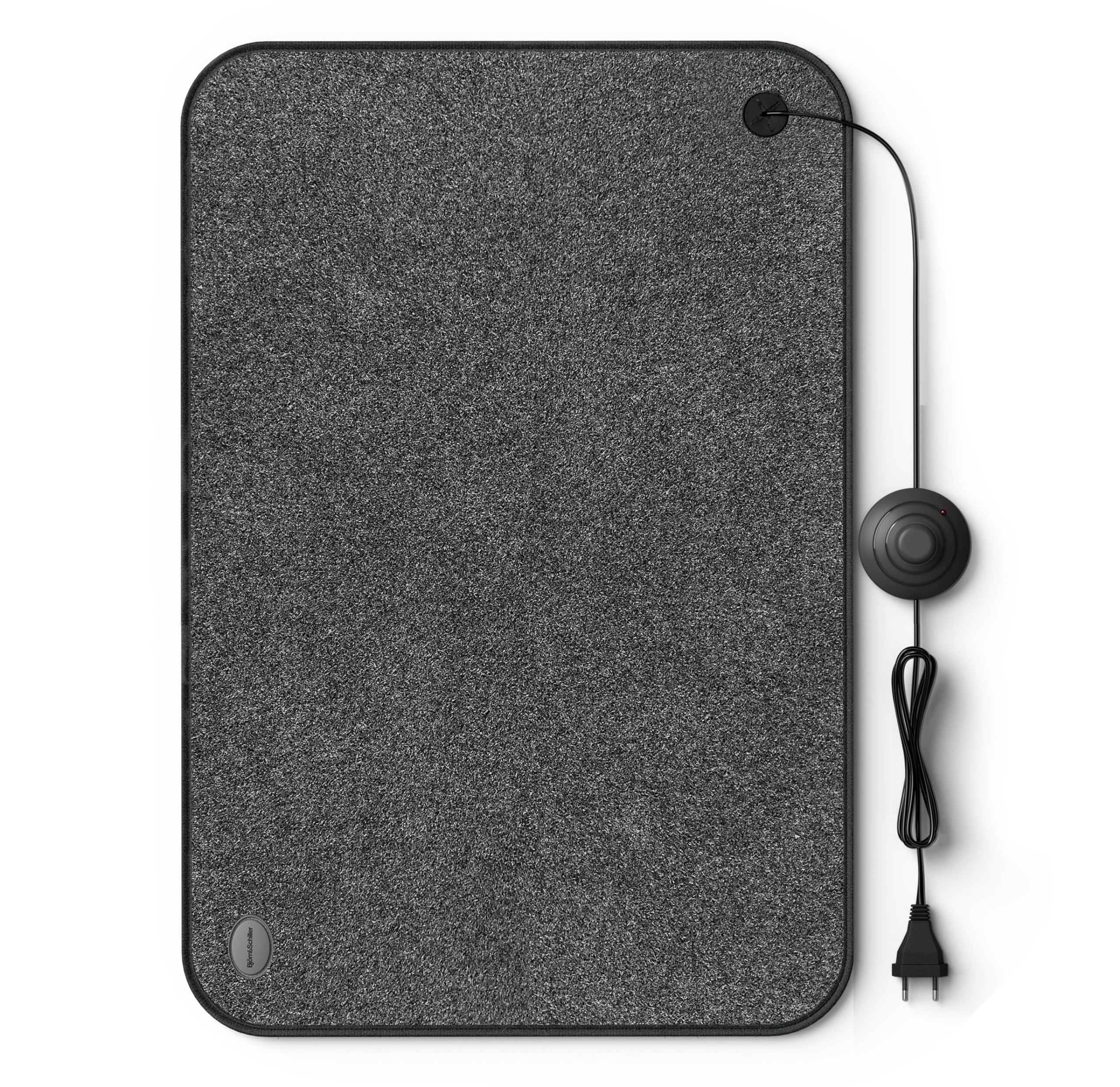 Björn&Schiller elektrischer Heizteppich mit Fußschalter, Heizmatte Fussboden, 75 Watt, Wärme für Füße, 40x60 cm, beheizbare Fußmatte für Büro und zu Hause, 210cm Kabel Angebot bei HelloDeals