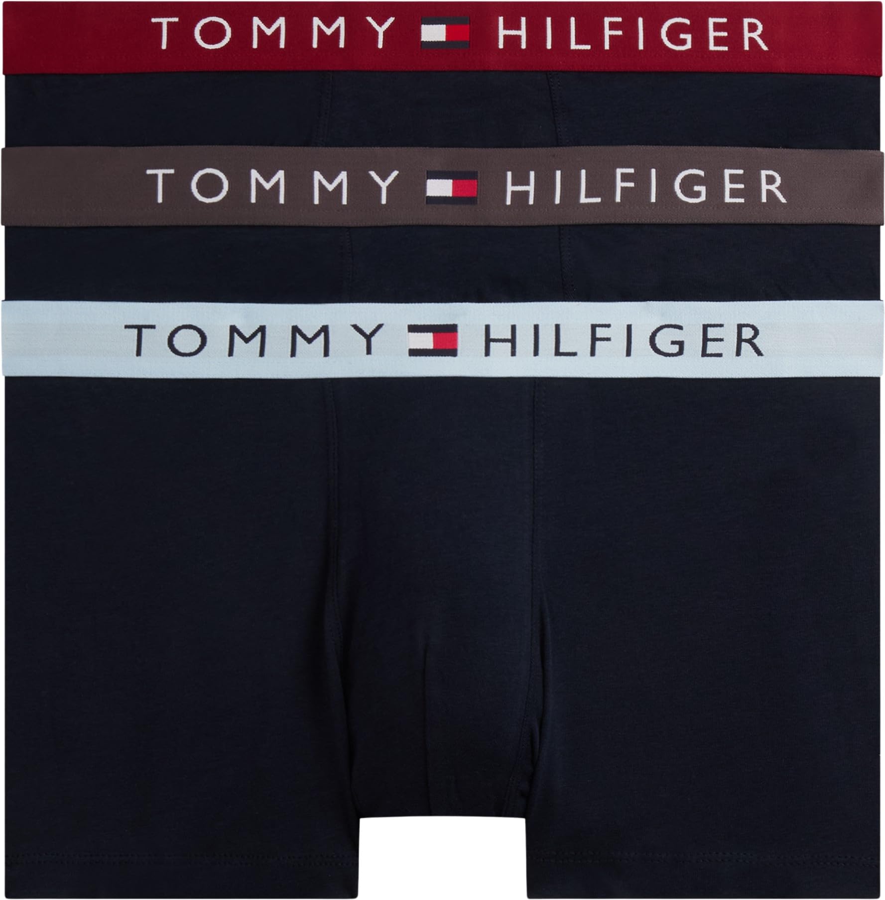 Tommy Hilfiger Herren Trunk M Multi (Drk Ash/Brzy Blu/Rouge) Angebot bei HelloDeals