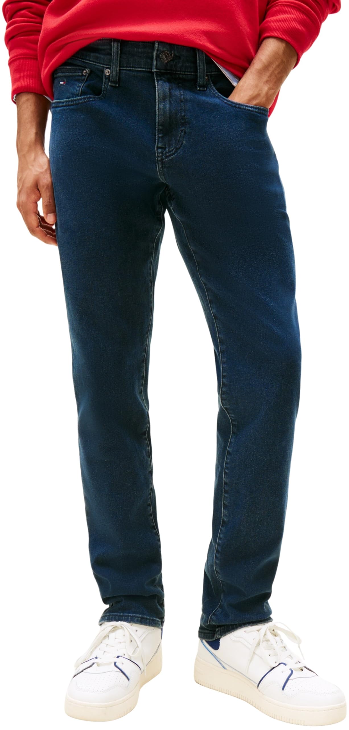 Tommy Jeans Herren Jeans Hose Scanton Slim Fit 31W / 34L Denim (Denim Blue Black) Angebot bei HelloDeals