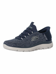 Skechers Herren Summits Key Pace Turnschuhe, Navy Mesh, 46 EU Angebot bei HelloDeals