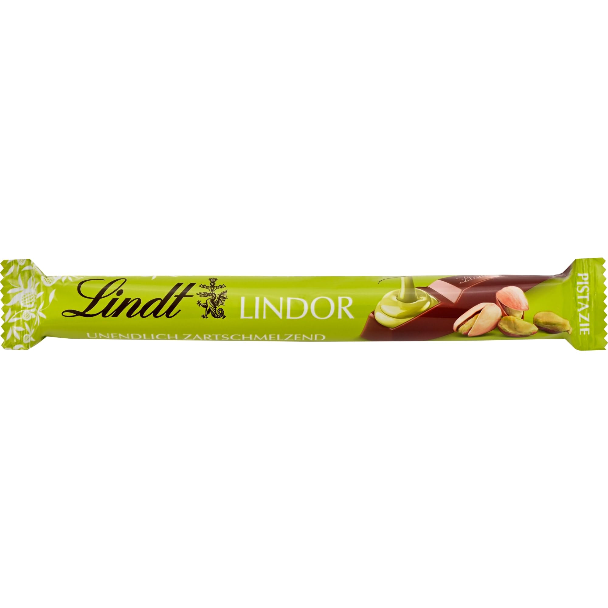 Lindt Schokolade | LINDOR Stick Pistazie | 38g | Vollmilch-Schokolade mit zartschmelzender Pistazien-Creme-Füllung | Schokoladen-Stick Angebot bei HelloDeals