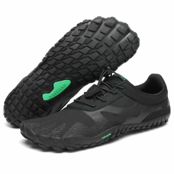 SAGUARO Unisex Barfußschuhe Leicht rutschfest Traillaufschuhe für Outdoor & Indoor 41 EU Dunkles Schwarz Angebot bei HelloDeals