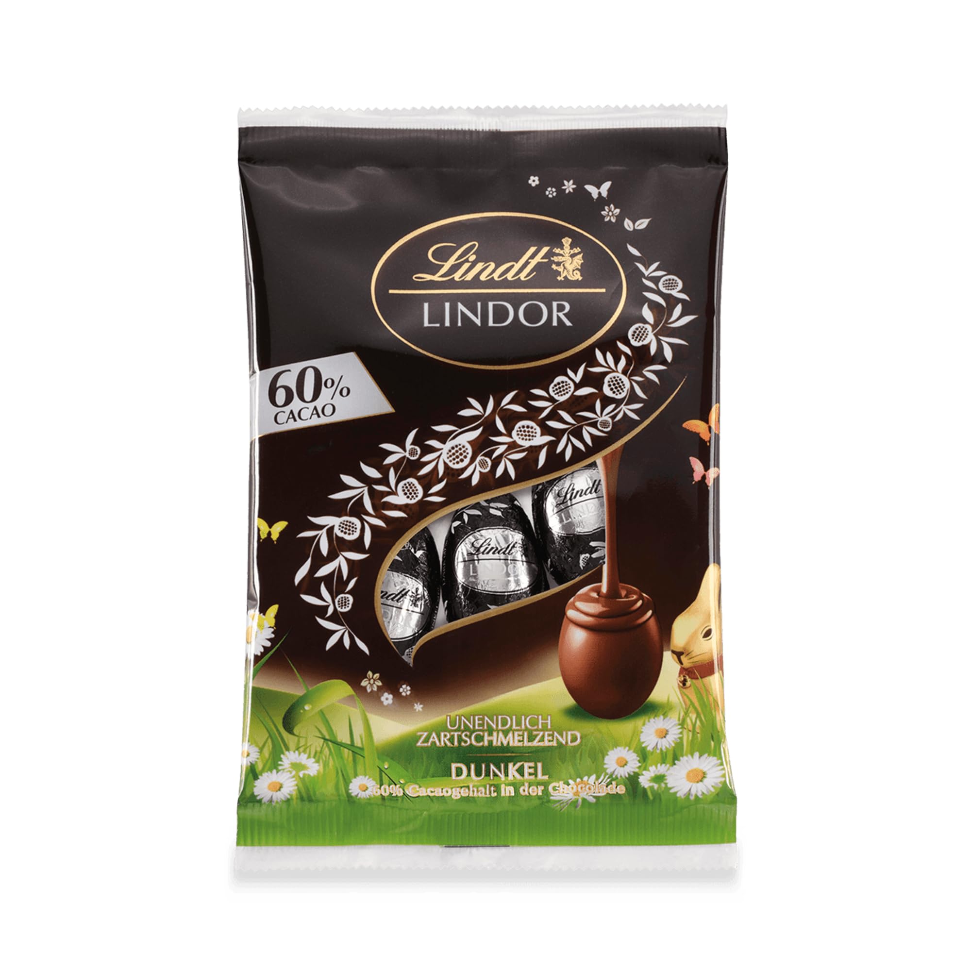 Lindt Schokolade | LINDOR-Eier 60% Cacao | 3 x 90g | Edelbitter-Schokoladeneier mit zartschmelzender Füllung | Ostereier | Perfekte Oster-Schokolade zum Teilen & Genießen Angebot bei HelloDeals