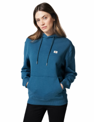 Calvin Klein Herren Hoodie Terry Badge mit Kapuze XS Blue (Navy Teal ) Angebot bei HelloDeals