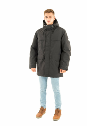 Tommy Jeans Herren Parka City Ready mit Kapuze L Black (Black) Angebot bei HelloDeals