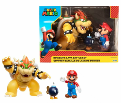Super Mario Nintendo Bowser 18cm vs. Mario Figuren Set (Wave 1) Angebot bei HelloDeals