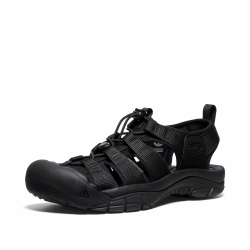 KEEN Newport H2 Wassersandalen für Kinder, geschlossener Zehenbereich, unisex 43 EU Triple Black Angebot bei HelloDeals