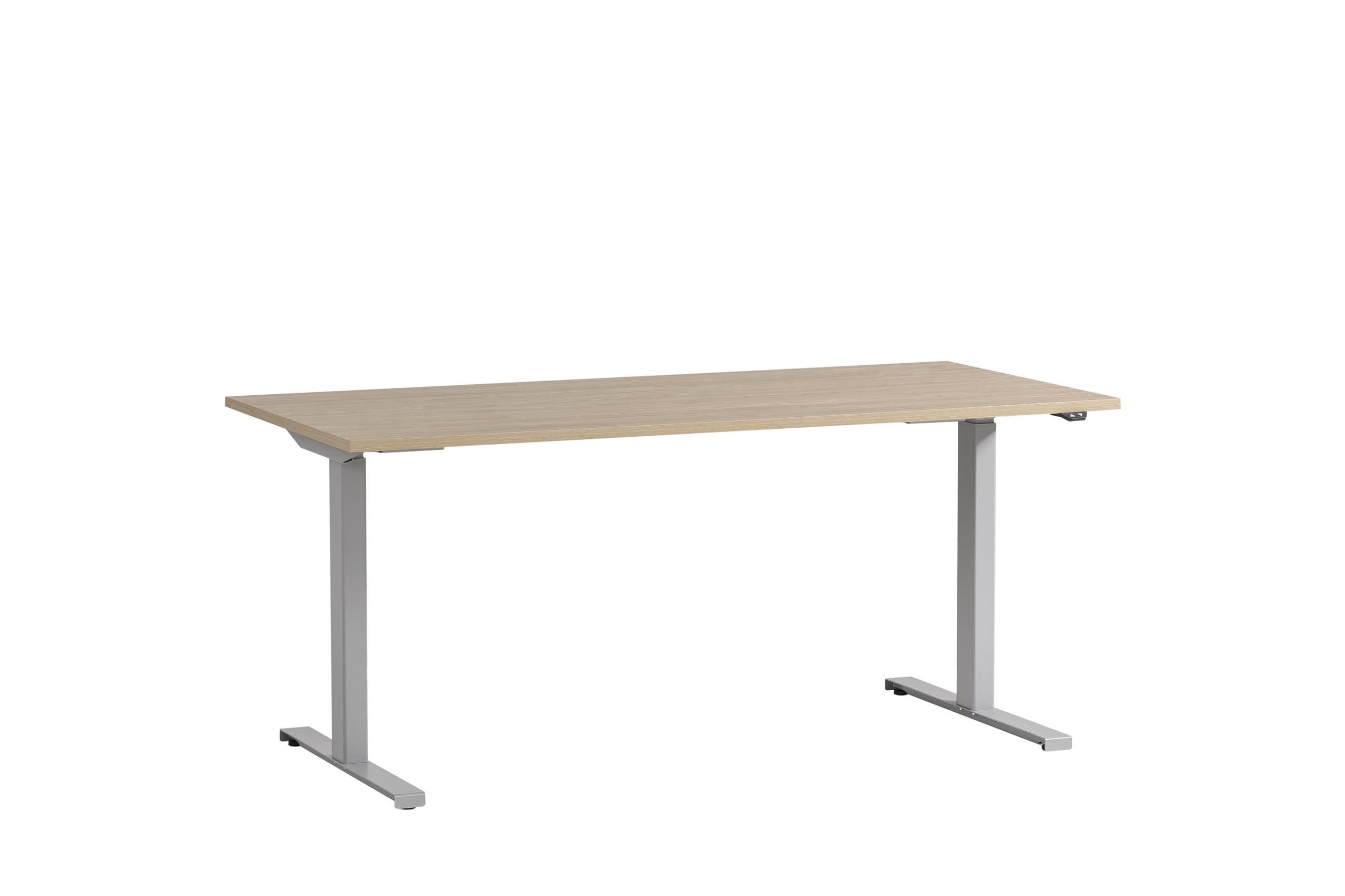 Schildmeyer Antero 701870 Schreibtisch höhenverstellbar, Eiche hell Dekor, 160 x 75 x 71-121 cm Angebot bei HelloDeals