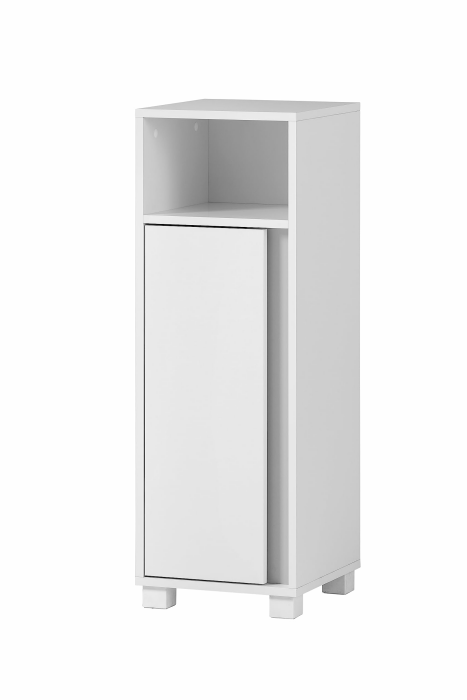 Schildmeyer Highboard Dex 155117, weiß matt, 32,6 x 33 x 95,6 cm Weiß Matt 32,6 x 33 x 95,6 cm Angebot bei HelloDeals