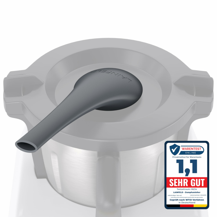 Dampfumleiter für Monsieur Cuisine Connect und Smart | Dampfableiter für Hängeschränke Schutz | Dampf Umleitung Zubehör für MCC und MCS Für Monsieur Cuisine Connect/Smart/Trend Angebot bei HelloDeals