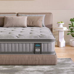 TeQsli Gel Taschenfederkernmatratze 180x200 cm H3 mittelfest 25 cm Höhe, Ergonomische 9-Zonen Matratze mit Gel Memory Schaum für Rückenunterstützung & Druckentlastung, Öko-Tex & CertiPUR Zertifiziert 25 cm 180x200x25 cm Angebot bei HelloDeals