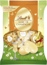 Lindt Schokolade Trüffel Eier | 3 x 90 g | Feinster Marc de Champagne-Trüffel in weißer Schokolade | Oster Schokolade | Schokoladengeschenk | Ostereier | Schokoeier Angebot bei HelloDeals