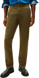 Tommy Hilfiger Men's Chino 30W / 28L Khaki (Army Green) Angebot bei HelloDeals